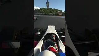 When you're racing F3 cars and Will Power is in front of you.