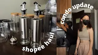 SHOPEE KITCHEN ORGANIZERS HAUL & CONDO UPDATE || Michelle G.
