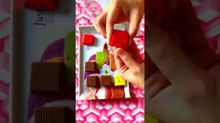 How to wrap chocolate with foil 🎁 #chocolate #food #business #wrap  #tutorial #ytshorts #viralvideo