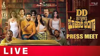 LIVE🔴:DD Returns Press Meet | Santhanam | Surbhi | S.Prem Anand