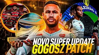 🚨SAIU!! NOVO UPDATE GOGOSZ PATCH 2026 WORLD & CONMEBOL PES 2021 PC e OS NOVOS OPTION FILES PS4 e PS5