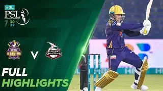 Full Highlights | Quetta Gladiators vs Lahore Qalandars | Match 15 | HBL PSL 7 | ML2T