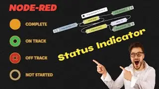 Node-RED: Creating Dynamic UI Indicators for Real-time Status Updates