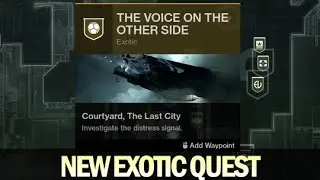 How To Start New Exotic Quest 