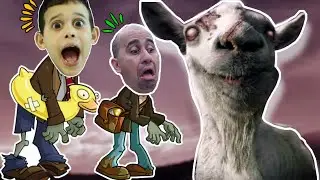 A CABRA ZUMBI NA CIDADE (Goat Simulator)