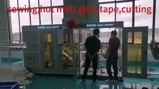 New type filter bag automatic tubing line