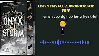 Onyx Storm by Rebecca Yarros | Epic Fantasy Audiobook Summary You Must Hear