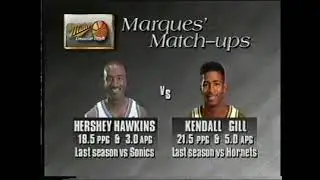 1995 02 27 Charlotte Hornets @ Seattle Supersonics