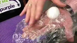 Roady's Purple Cushion - Egg Test