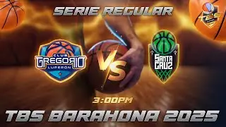 GREGORIO LUPERON VS SANTA CRUZ - SERIE REGULAR - TBS BARAHONA 2025