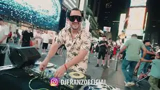 SALSA EN TIME SQUARE NYC | MIX QUE HARA BAILAR AL MUNDO - DJ FRANZ