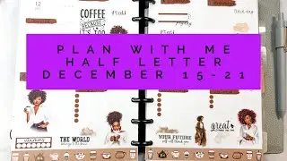 Plan With Me | Half Letter | December 15-21