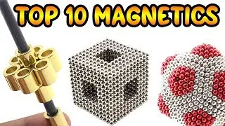 Top 10 Magnetics | Magnetic Balls Creations and More | Nanodots | Pixel Art
