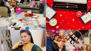 MASHALLAH RAHA FATIMA KO NANI KI TARAF SE BAHUT SAARE GIFT||😍RAHAA KA WELCOME USKE DADDY￼ KE GHARE🤗