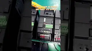 it's CD580 7.5kW AC three phase 380V to 480V VFD inverter #acdrive #frequencyinverter #vfd