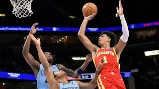 Jalen Johnson scores 32 points leading the Hawks to a close 124 to 122 win over the Grizzlies!!!