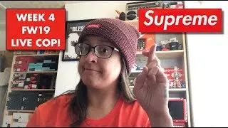 SUPREME FW19 WEEK 4 LIVE COP! - VELVET UNDERGROUND DROP