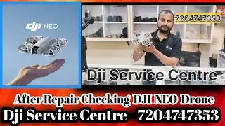 Dji Service Centre DJI NEO Drone Cheking after Repair #shortsfeed #dji #service #repairing #camera 