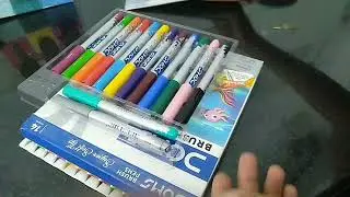 Unboxing new Dom's brush pen