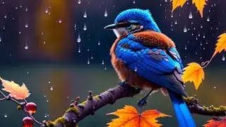🌳Beautiful Relaxing Hymns, Peaceful piano Music, 🎵 ' Spring Peaceful Morning Rain Forest Birds
