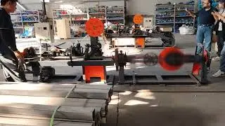 factory price double reverse twist  barbed wire machine