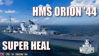 Обзор лёгких крейсеров Королевского флота HMS Orion '44 World of Warships