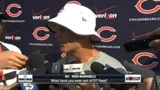 Rod Marinelli on Young Lineman