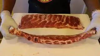 How I Trim BBQ Competition Spare Ribs