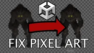 How to Fix Blur Pixel Art Sprites In Unity