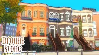 Brownstone Apartment 🍂 | The Sims 4 Speed Build (No CC)