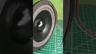 TEST REVIEW SPEAKER WOOFER ACR 660 6 INCH 60W 6OHM #shorts #omno1