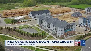 Proposal to slow rapid growth in Mt. Juliet