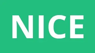 How To Pronounce Nice - Pronunciation Academy