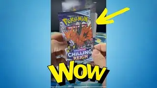 🚨MUST WATCH🚨 We just pulled the BEST Pokemon Secret Rare Trainer from Chilling Reign! #SHORTS