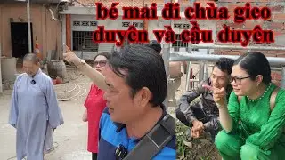 Bé mai hôm nay đi chùa gieo duyên và cầu duyên