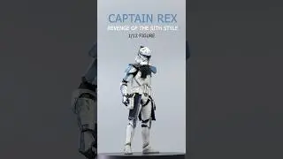 CAPTAIN REX Custom 1/12 Figure ROTS Style #starwars #clonetrooper #clonewars #hasbro