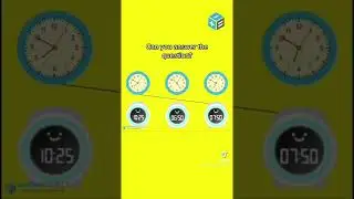Test Your Time-Telling Skills pt.2 #math #howtotelltime #tutoring #tutor #learning #school