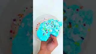 I made a FROZEN ORBEEZ Slime??