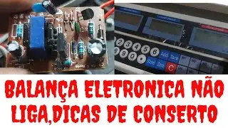 Como Consertar Fonte Interna De Balança Importada