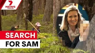 Specialist police scour bushland in the hunt for missing mother Samantha Murphy | 7NEWS