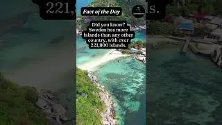 Number of Islands in Sweden | Fact of the Day | Xplore Beyond