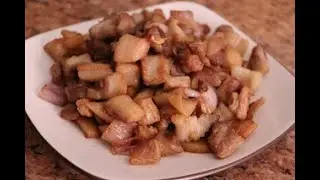 How to Render Lard Crispy Pieces (Cách làm tóp mỡ) Recipe