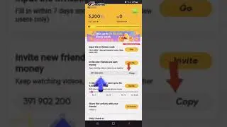 copy the invitation code of snack video and earn mony. Find detail in discription