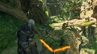 God of War Ragnar&ouml;k Kratos kills bird without trying