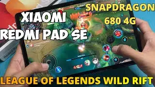League of Legends Wild Rift in Xiaomi Redmi Pad SE