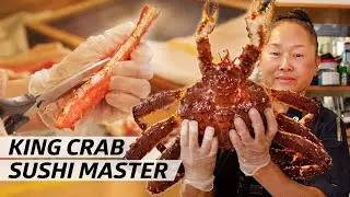 Chef Mikiko Ando is a Master of King Crab Sushi  &mdash; Omakase
