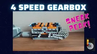 BrickTech Episode 1 Lego 4 Speed Gearbox
