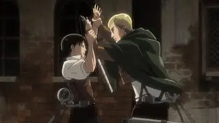Attack on Titan OVA Levi vs Erwin | T&uuml;rk&ccedil;e Altyazılı