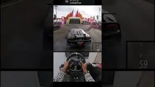 I gave them massive Head start! Lamborghini drag race #shorts