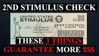 These 3 Factors Will GUARANTEE A 2nd Stimulus Check || Second Stimulus Package Update